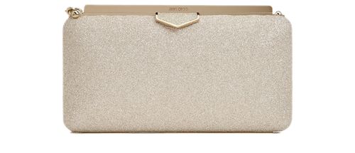 Ellipse clutch bag